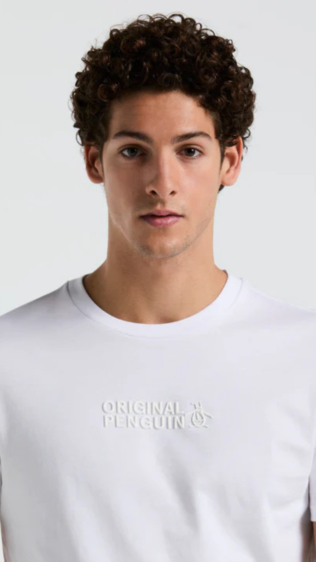 S/S ORIGINAL PENGUIN RUBBER LOGO TEE