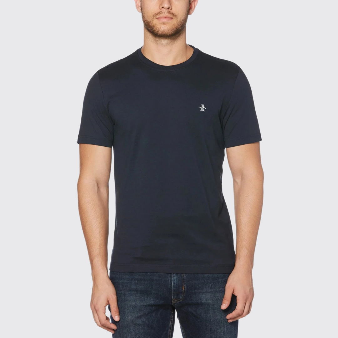 S/S EMBROIDRED LOGO TEE