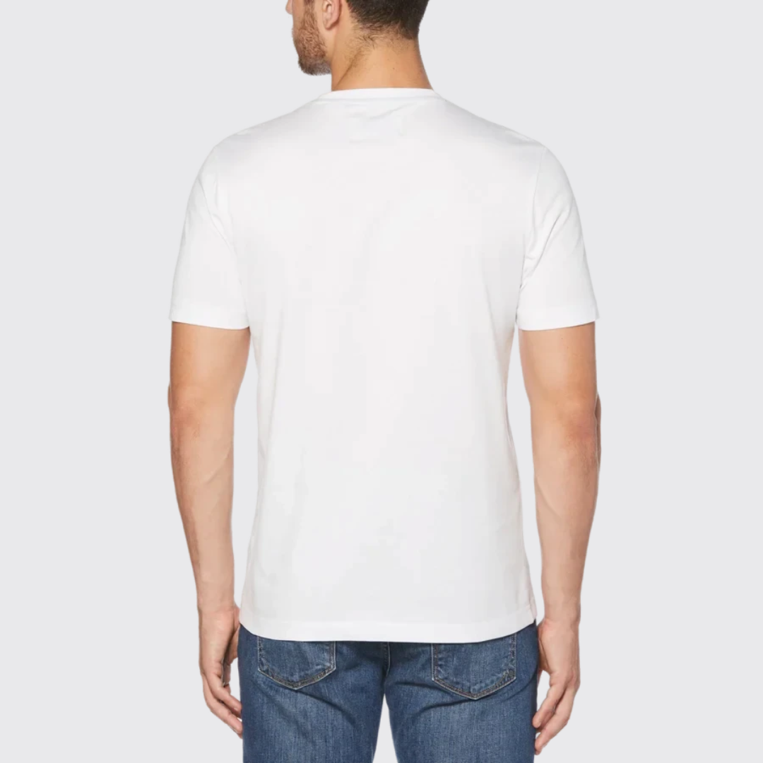 S/S EMBROIDRED LOGO TEE