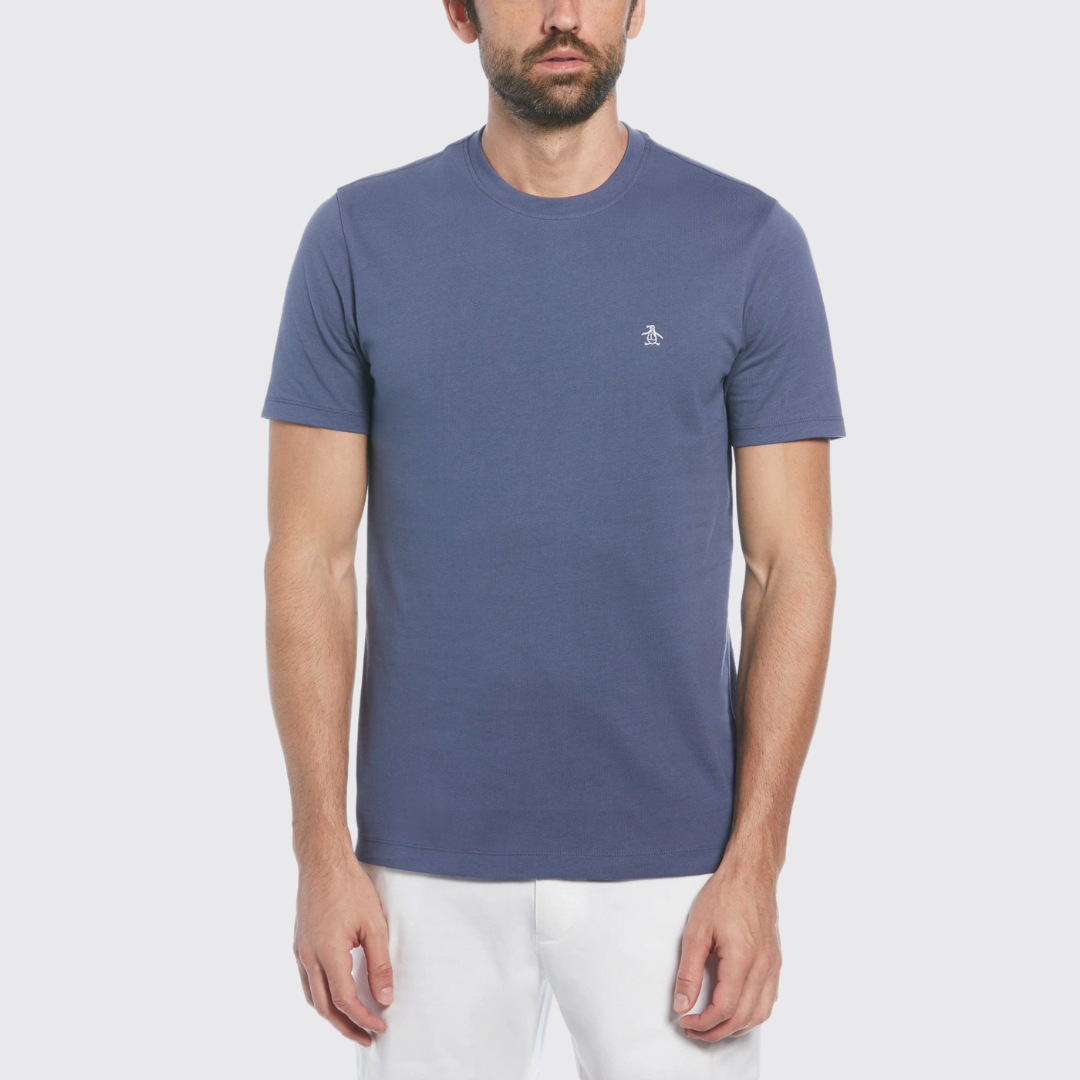 S/S EMBROIDRED LOGO TEE