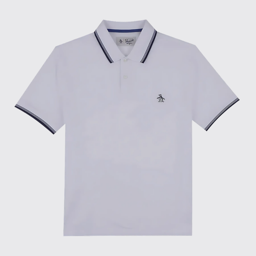 S/S STICKER PETE TIPPED POLO