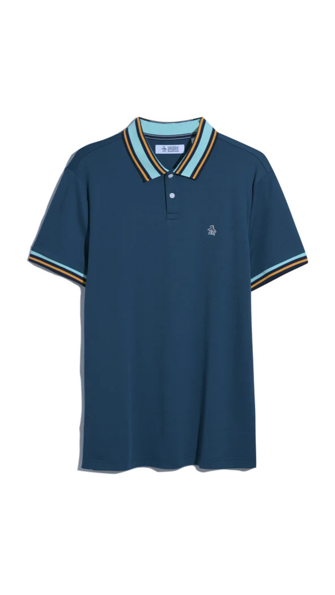 S/S INTERLOCK NOVELTY TIPPED COLLAR POLO