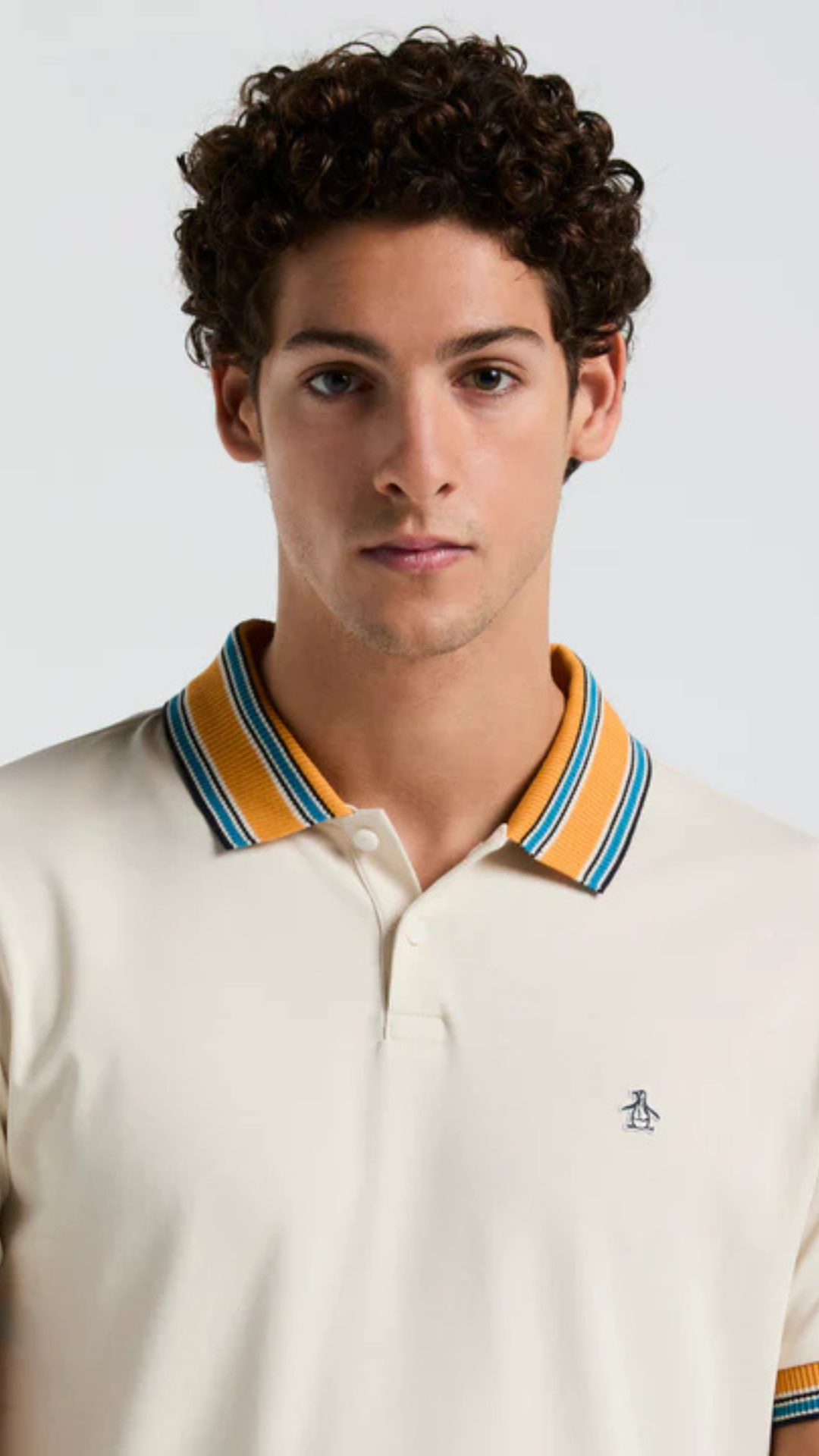 S/S INTERLOCK NOVELTY TIPPED COLLAR POLO