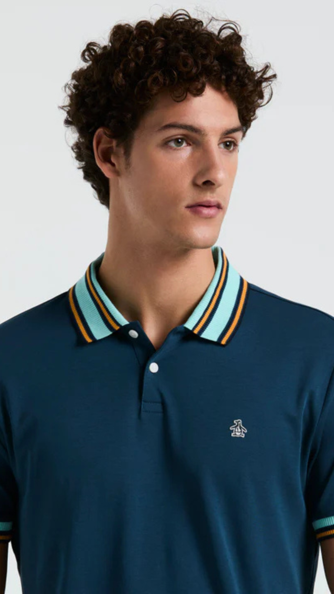S/S INTERLOCK NOVELTY TIPPED COLLAR POLO