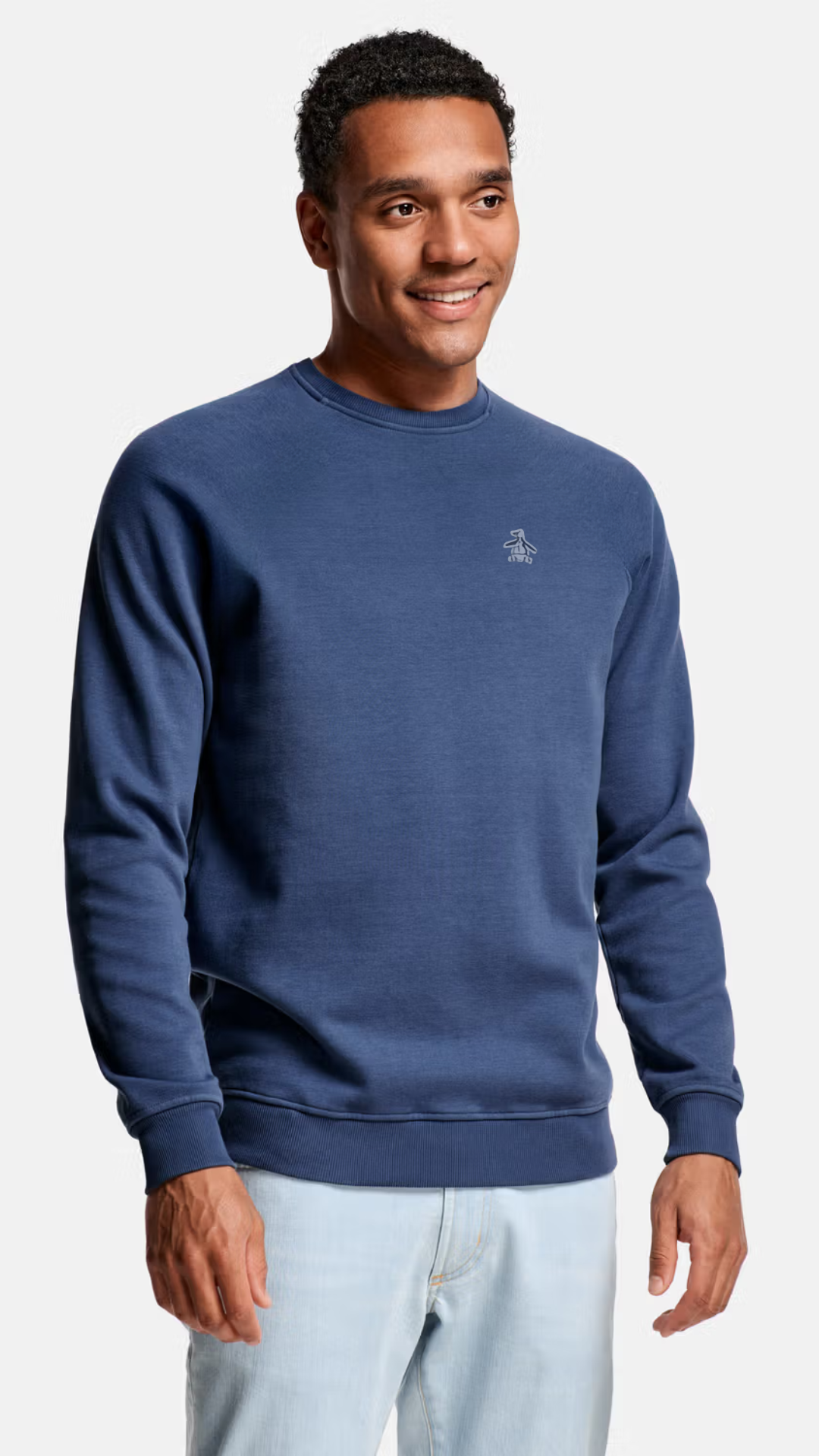 CREW NECK SWEATSHIRT W. STICKER PETE