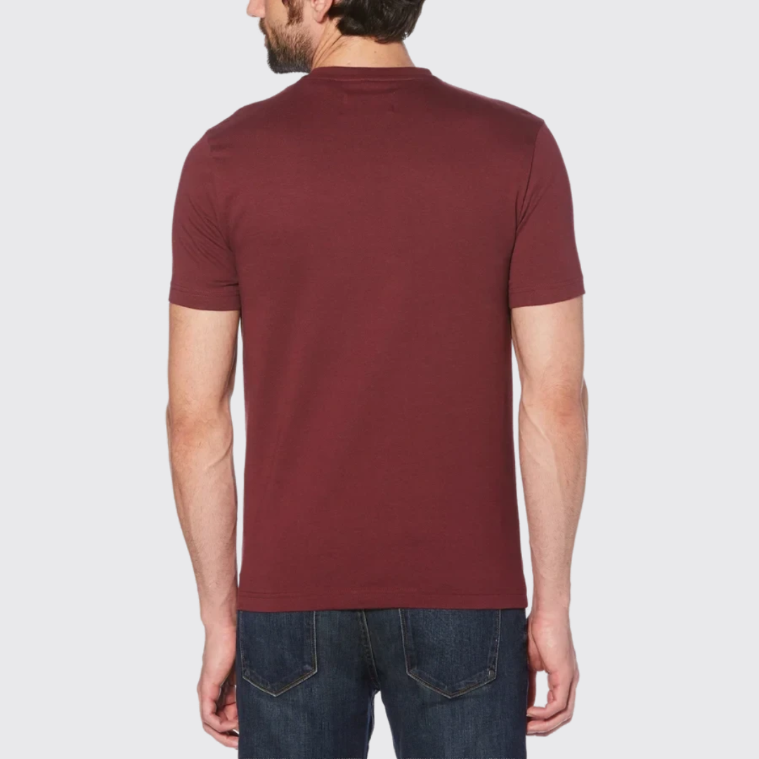 S/S EMBROIDRED LOGO TEE