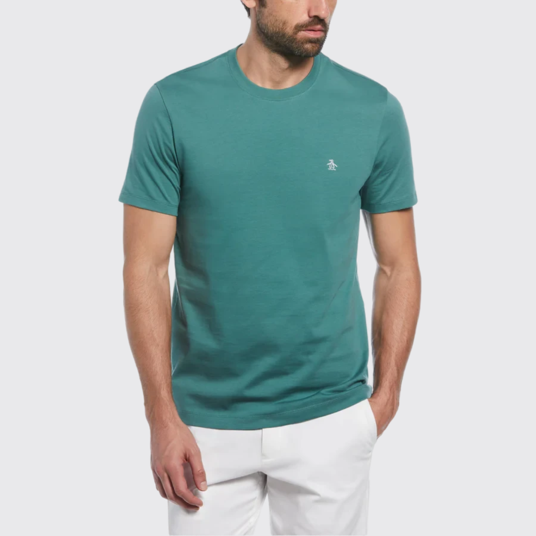 S/S EMBROIDRED LOGO TEE